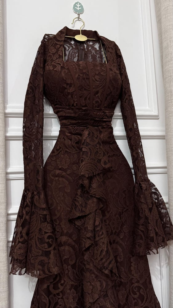 Shimo soft lace dress