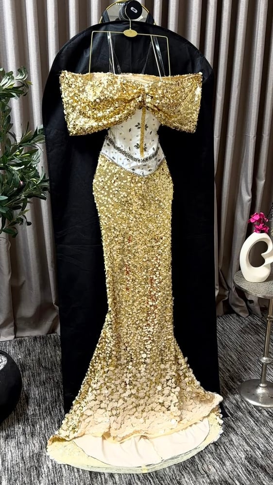 فستان شموس ماسك