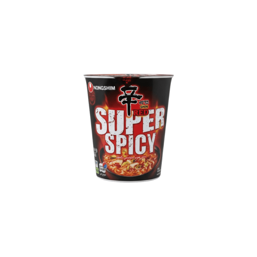 Nongshim - Mini Cup Shin Ramen Super Spicy Red Flavor