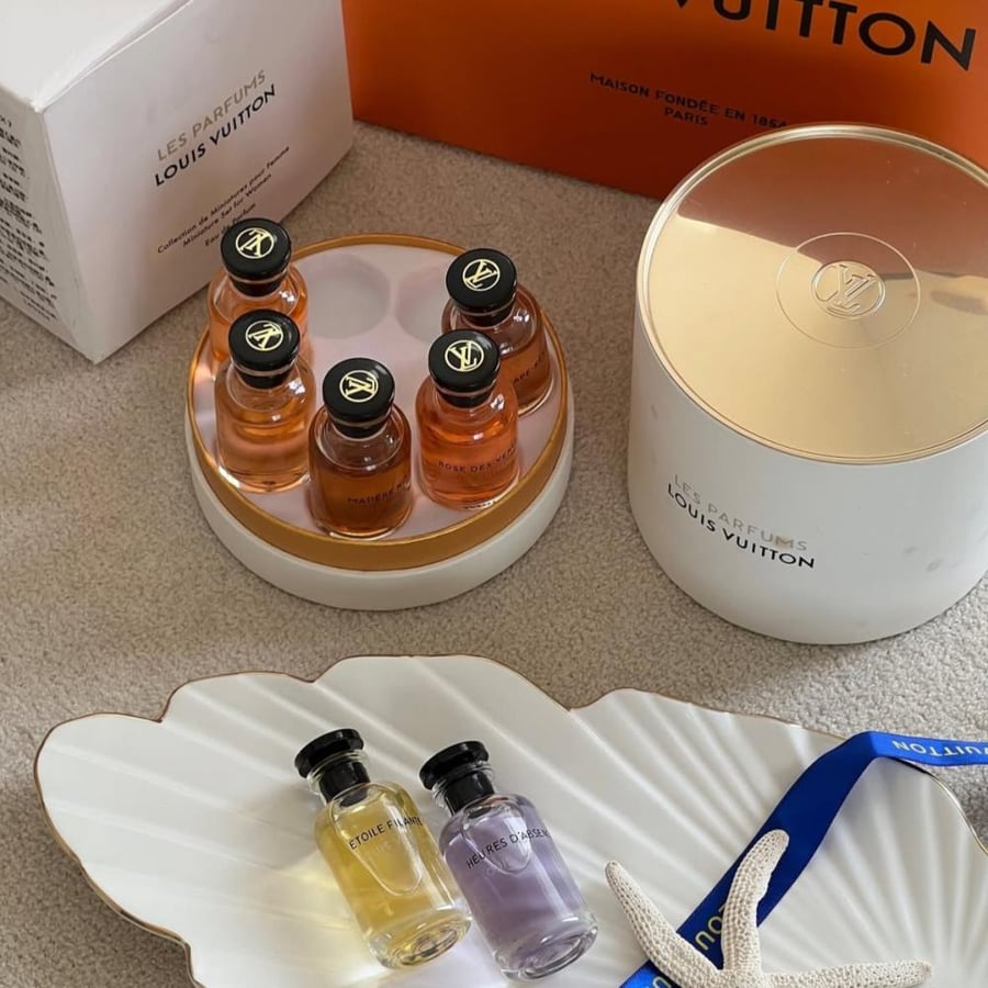 Louis Vuitton mini perfume box