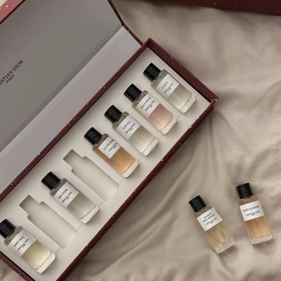 بوكس عطور ديور الاحمر ميني