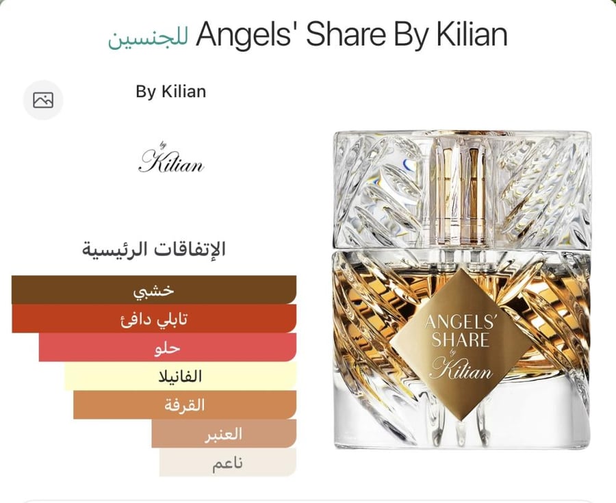 انجل شير كيليان Angels' Share By Kilian