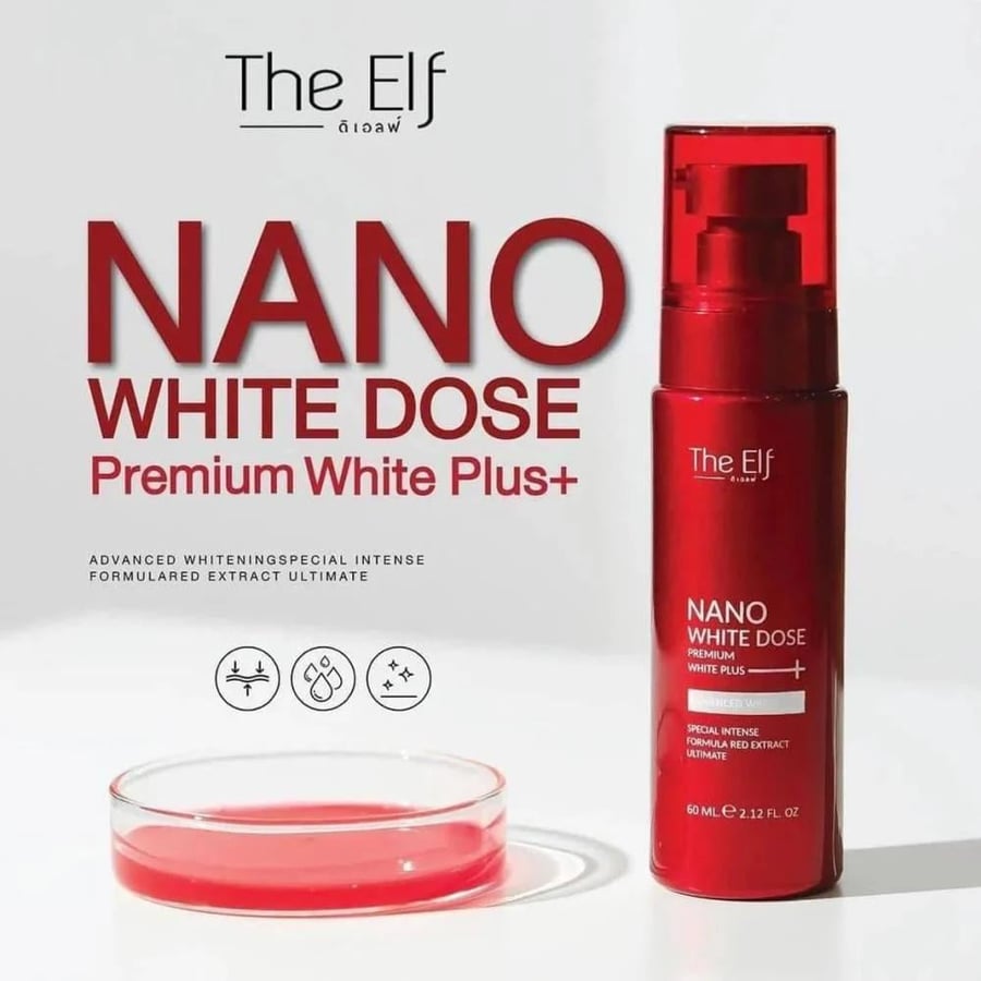 ذا إلف نانو وايت دوز بريميوم وايت بلس سيروم  |The Elf Nano White Dose Premium White