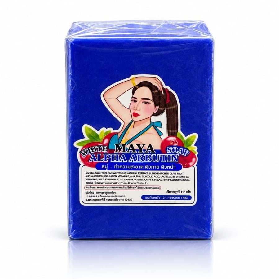 صابونة مايا ألفا أربوتين – Maya White Alpha Arbutin Soap