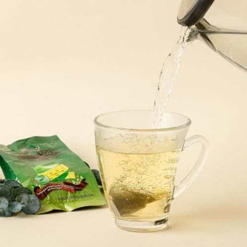 Herbal tea Ultra Salim with apple and green tea from Hemani, pack of 10 bags