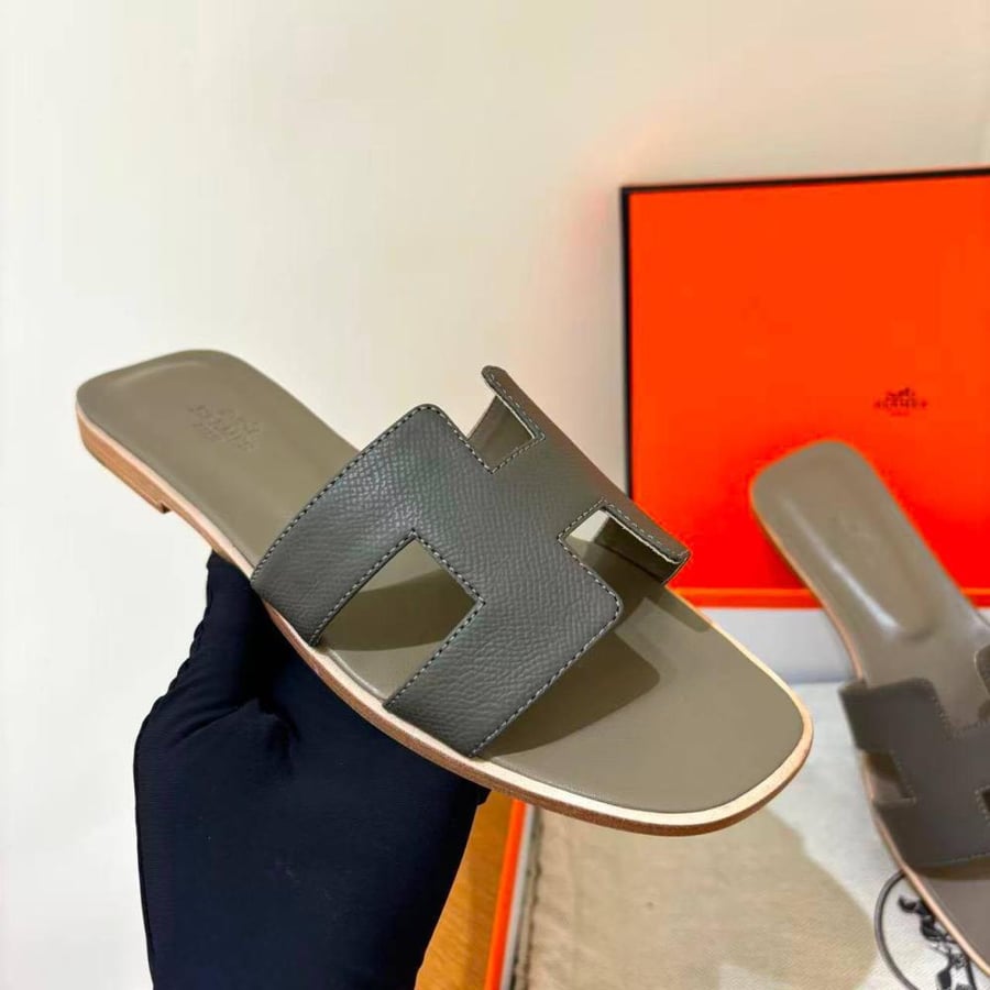 Hermès oran sandal ( grey )