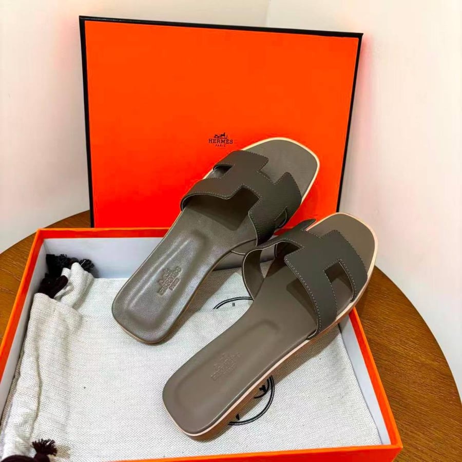 Hermès oran sandal ( grey )