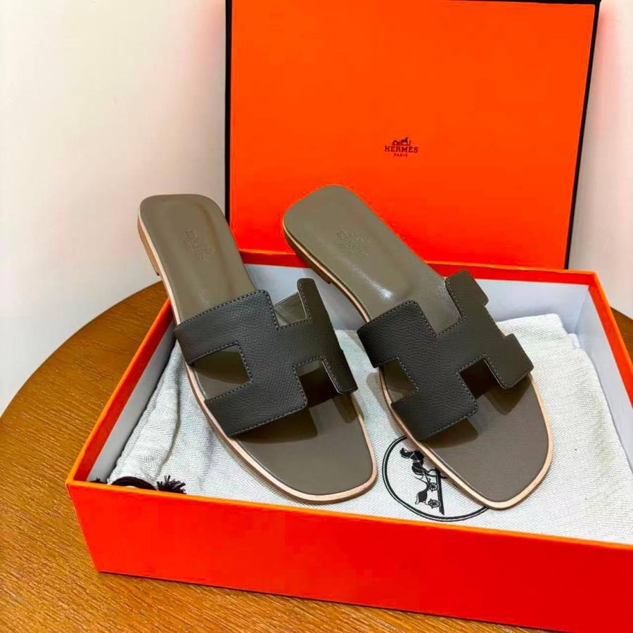 Hermès oran sandal ( grey )