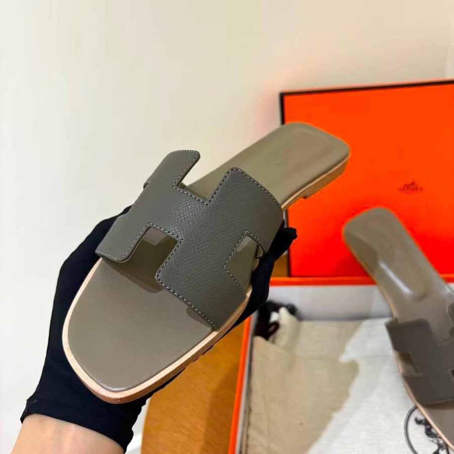 Hermès oran sandal ( grey )