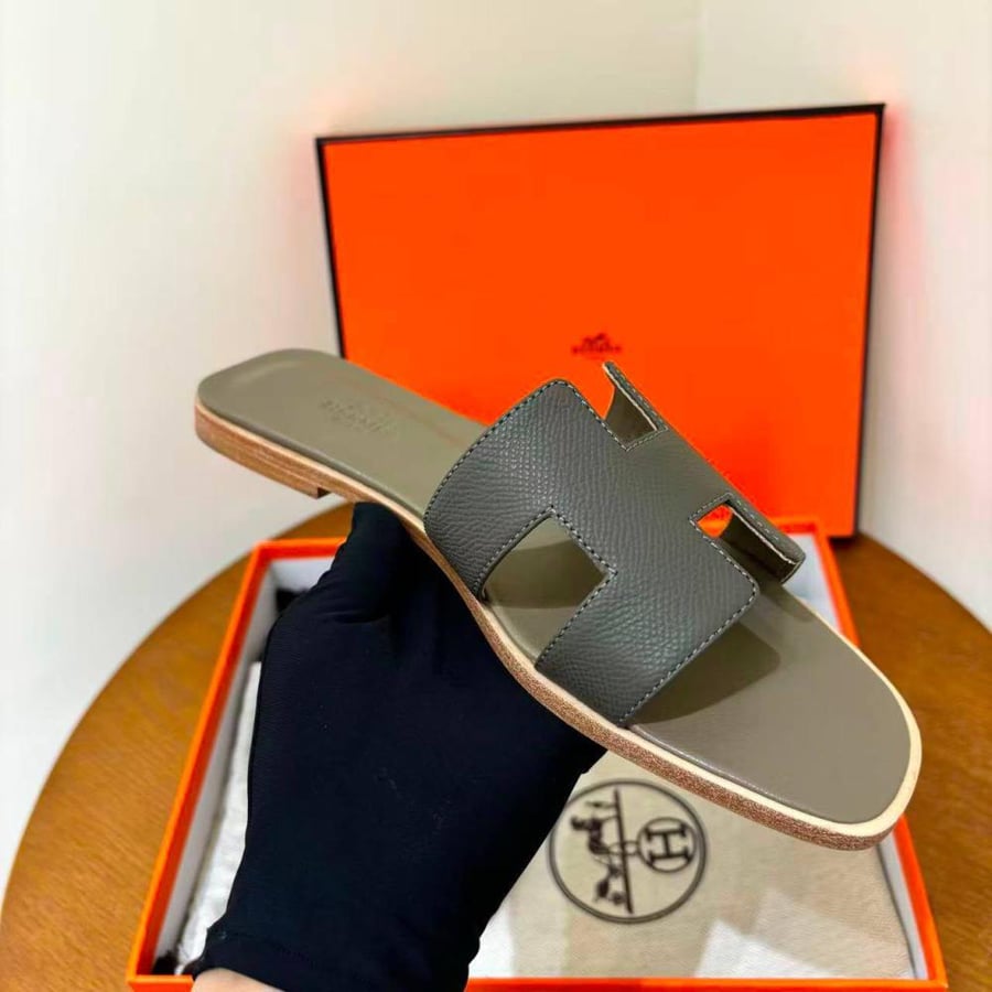 Hermès oran sandal ( grey )
