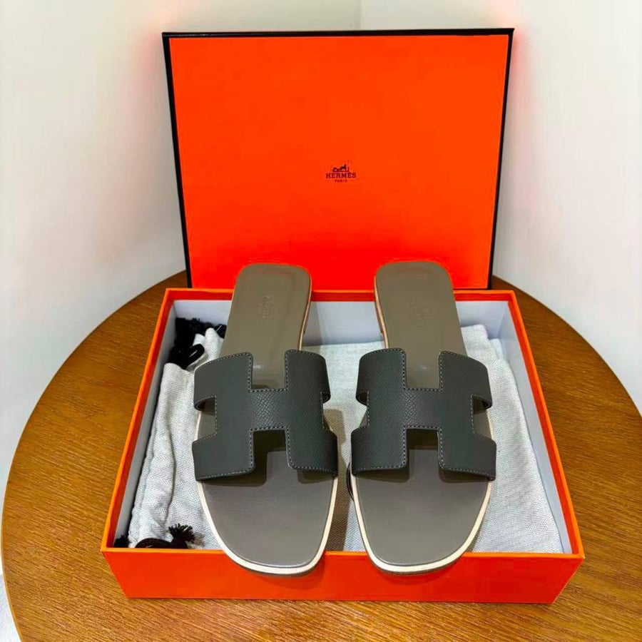 Hermès oran sandal ( grey )