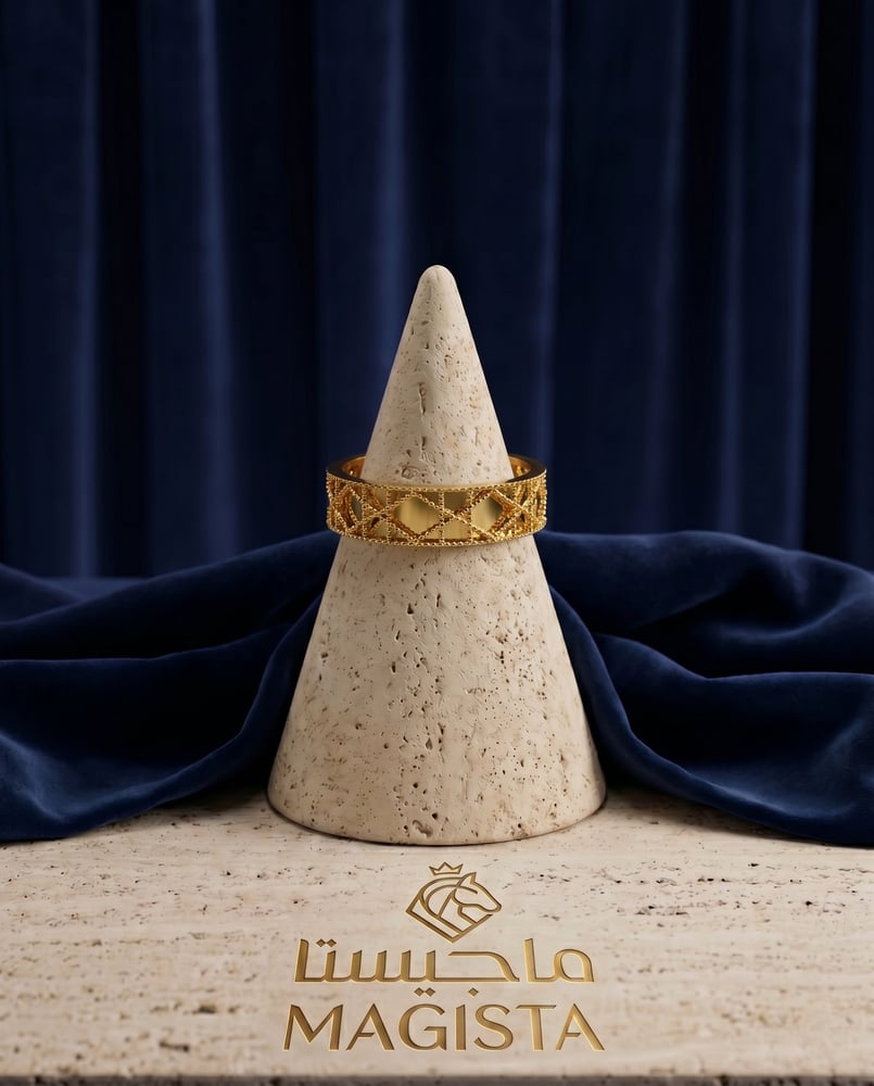 Dior wide ring - 21 karat gold