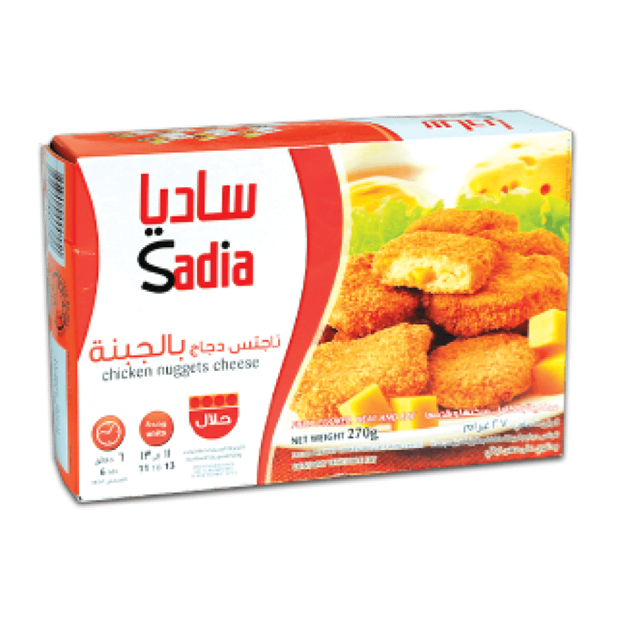 ناجتس دجاج بالجبنه