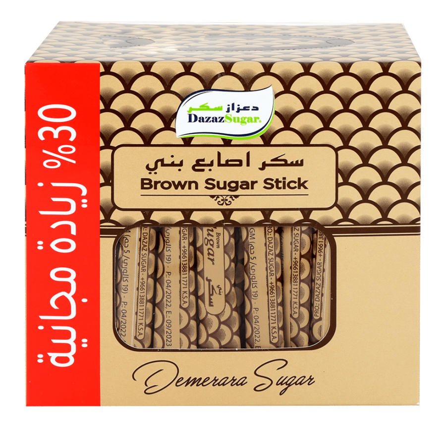 سكر اصابع بني