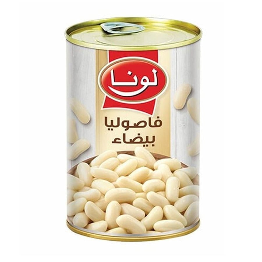 فاصوليا بيضاء لونا