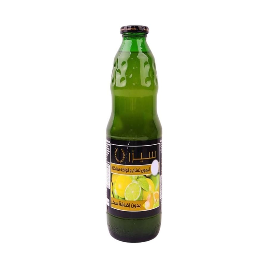 Lemon and mint Caesar juice