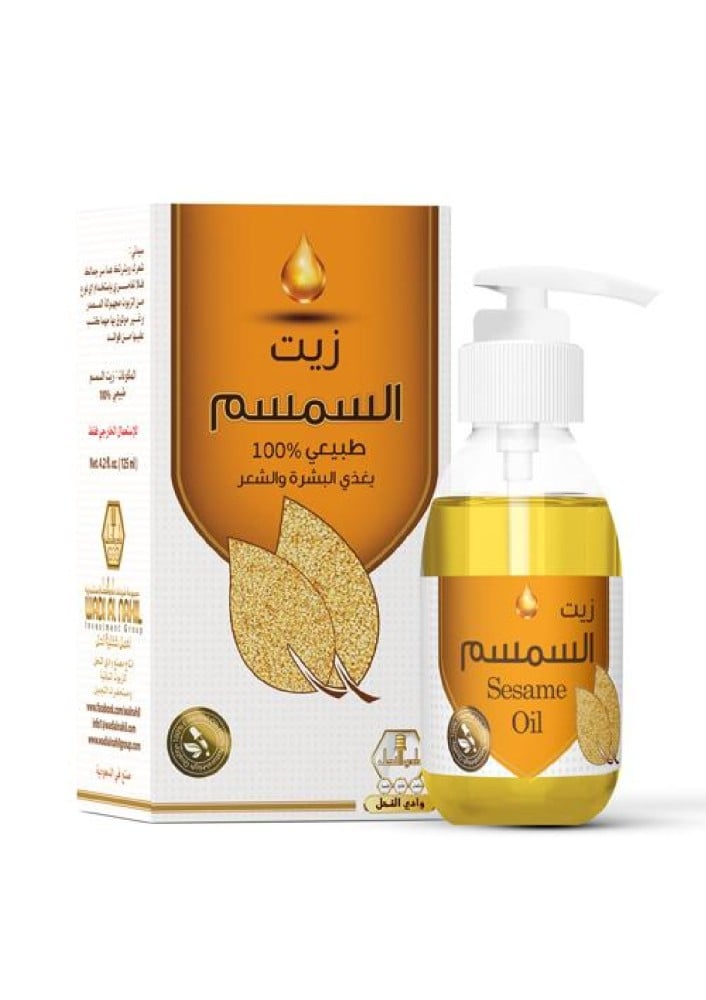 زيت السمسم وادي النحل 125 مل