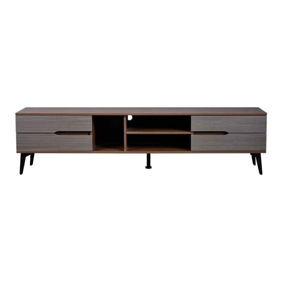 Wooden TV unit with modern design 180 cm