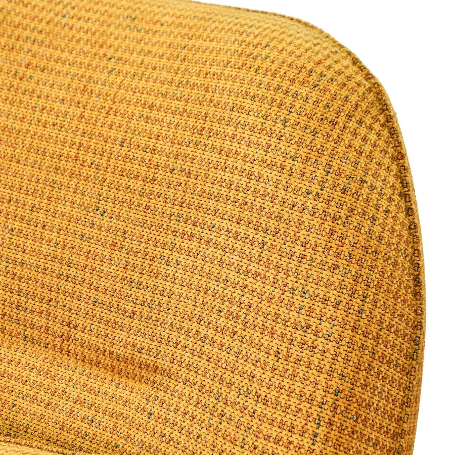 Luxurious reclining chair, rocking, rotating, fabric, modern, yellow