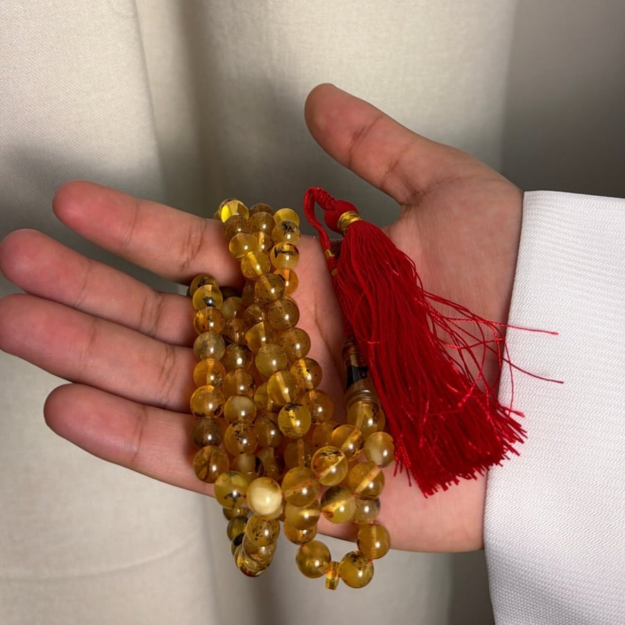 كهرمان طبيعي - ٣٤ جرام