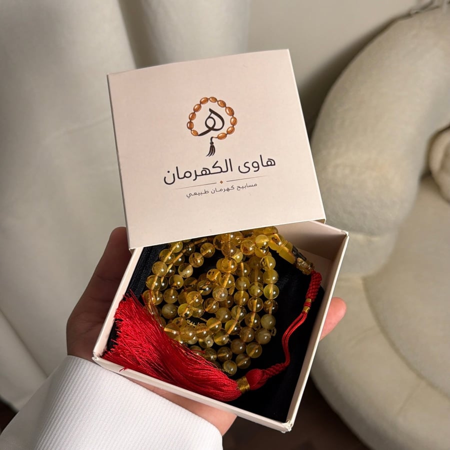 كهرمان طبيعي - ٣٤ جرام