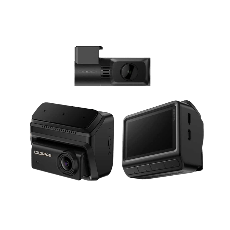 داش كام DDPAI Z90 أمامية 4K وخلفية 2K مع GPS