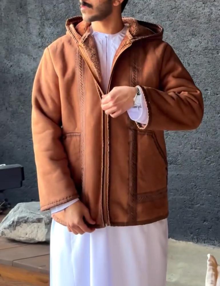 جاكيت رجالي فرو شتوي