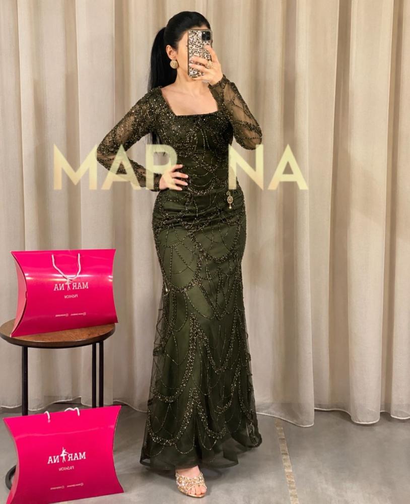 Tulay dress (oil-colored dress with a luxurious and elegant look)