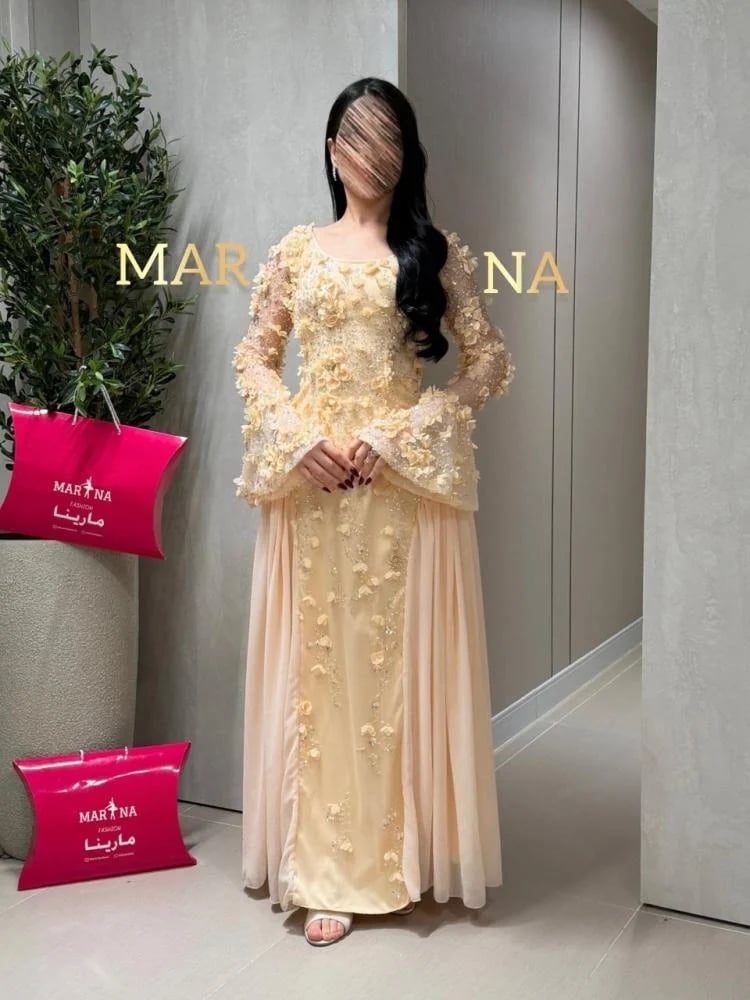 فستان يارا   (فستان بيج كلفه مورد تدخيله جورجيت)