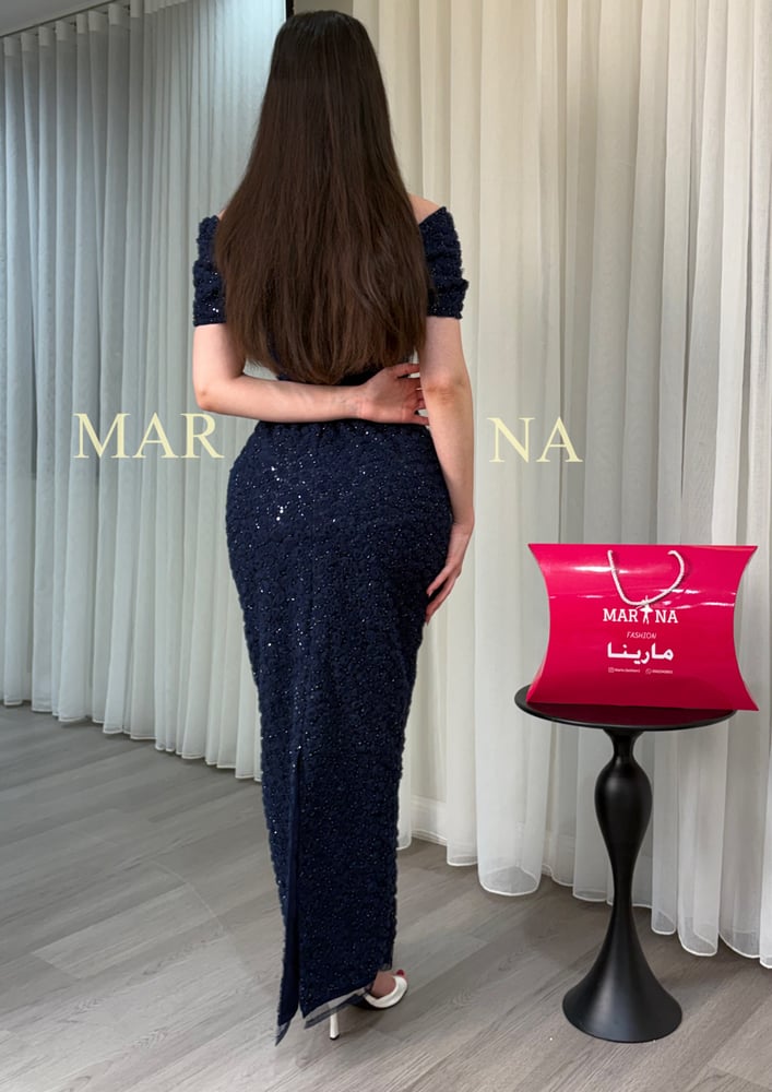 Rozna's dress (navy blue evening dress)