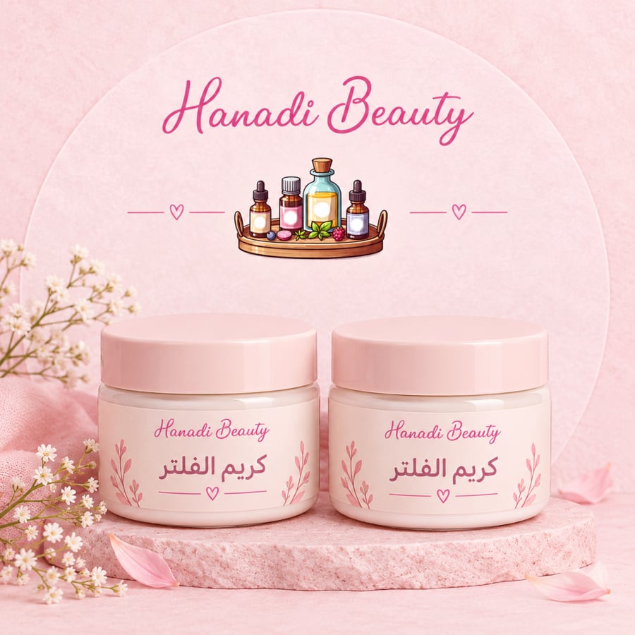 2 كريم الفلتر حجم 500 ml