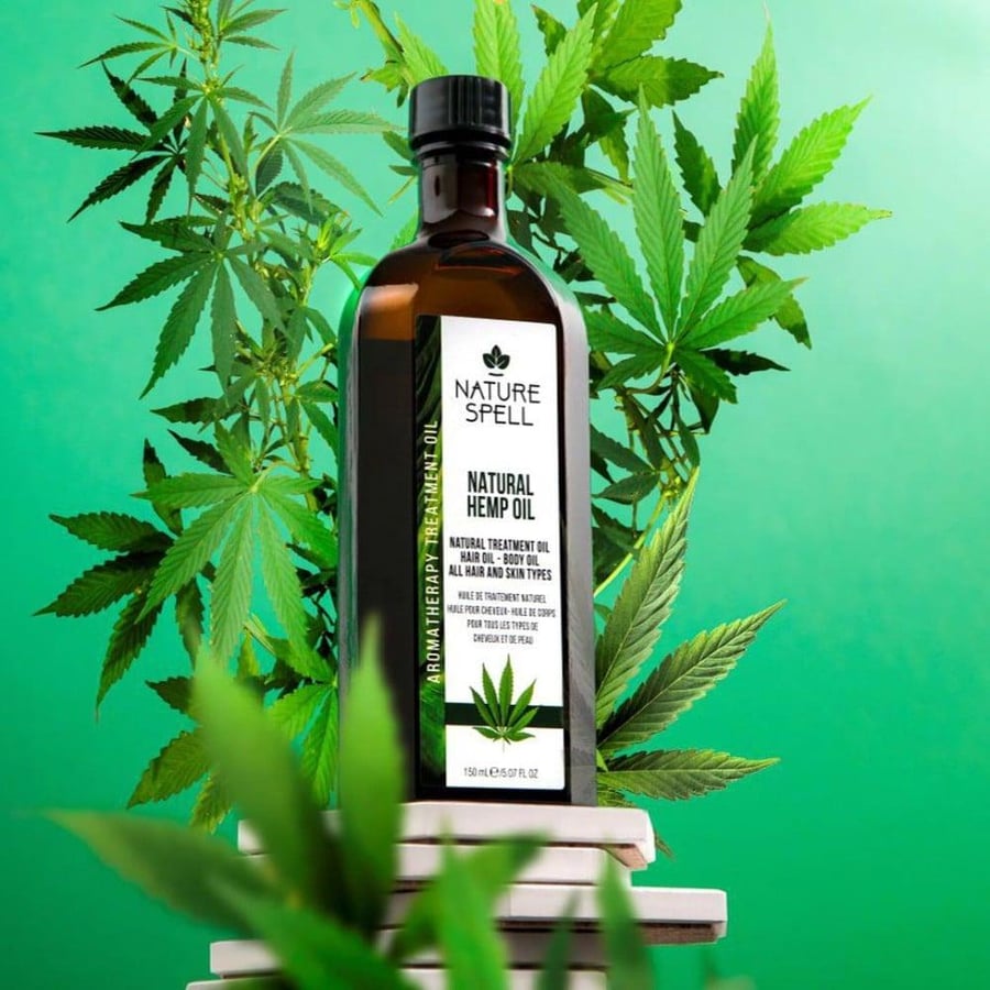 Nature's Bliss Hemp Oil for Hair and Body 150ml
