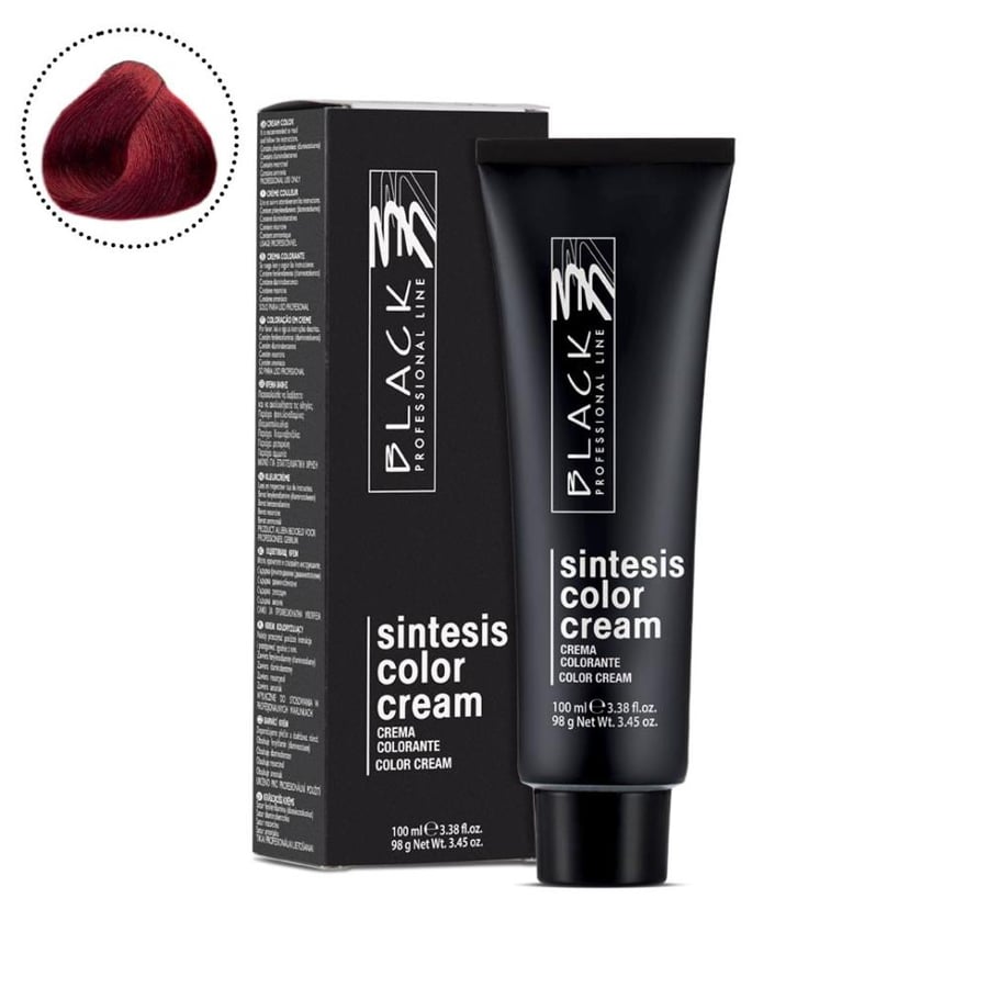 Hair dye black color red volcanic 5.665