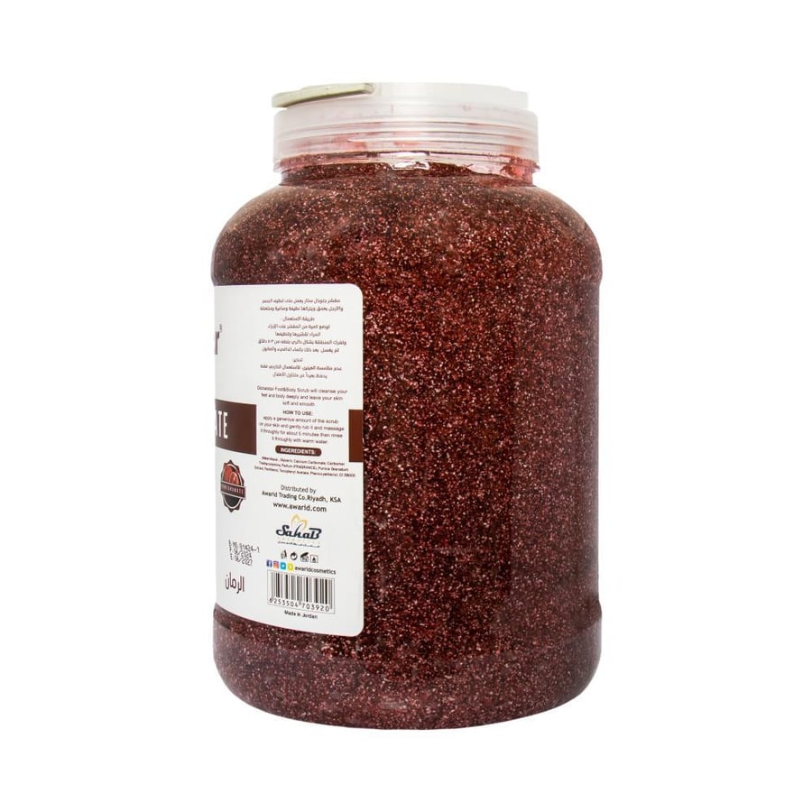 Global Star foot and body scrub pomegranate 5