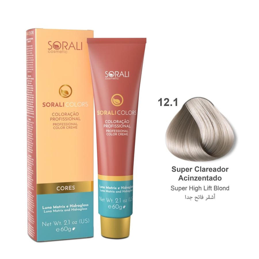 Suraly dye blonde gray platinum -12.1