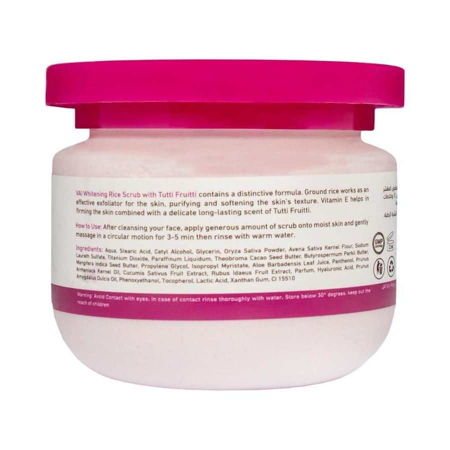 VAI rice scrub for the body Tooty Frutti 280ml