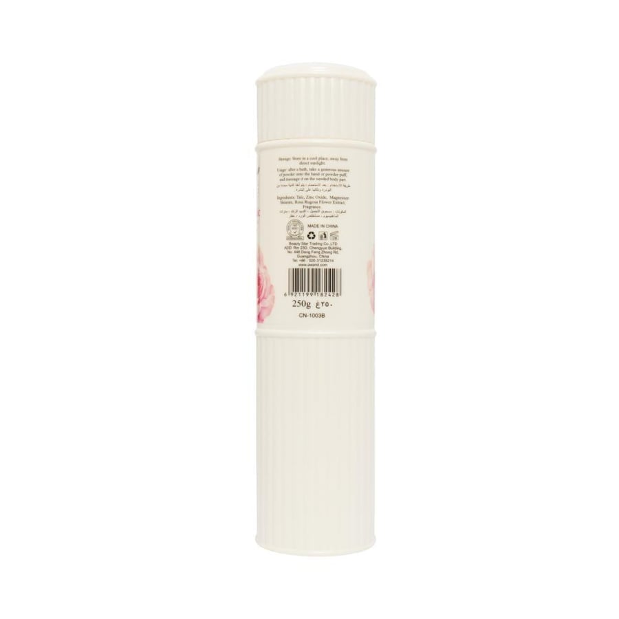 Black fragrant body powder romantic 250 g
