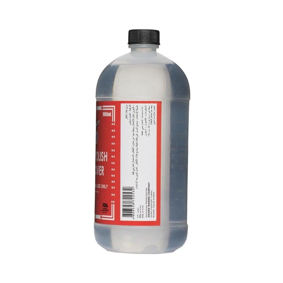 Black nail polish remover 1000ml