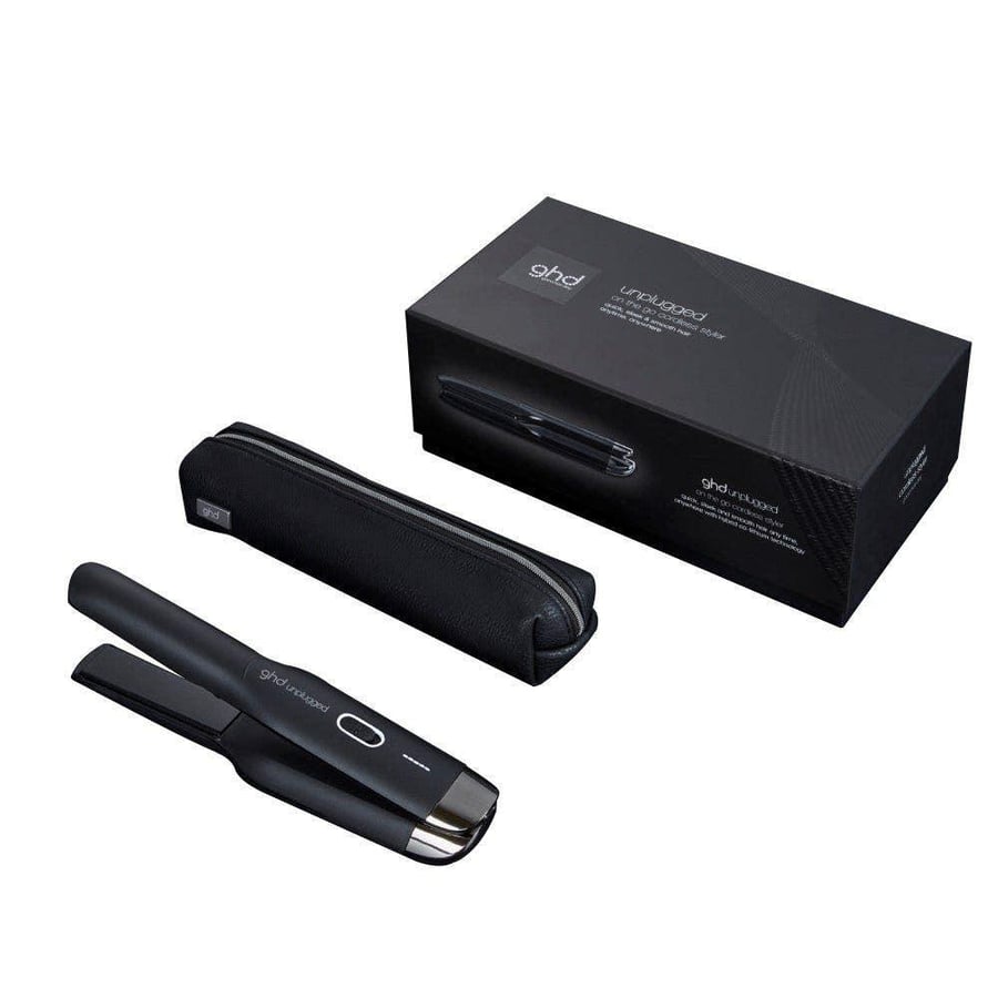 Hair straightener from GHD wireless - black color