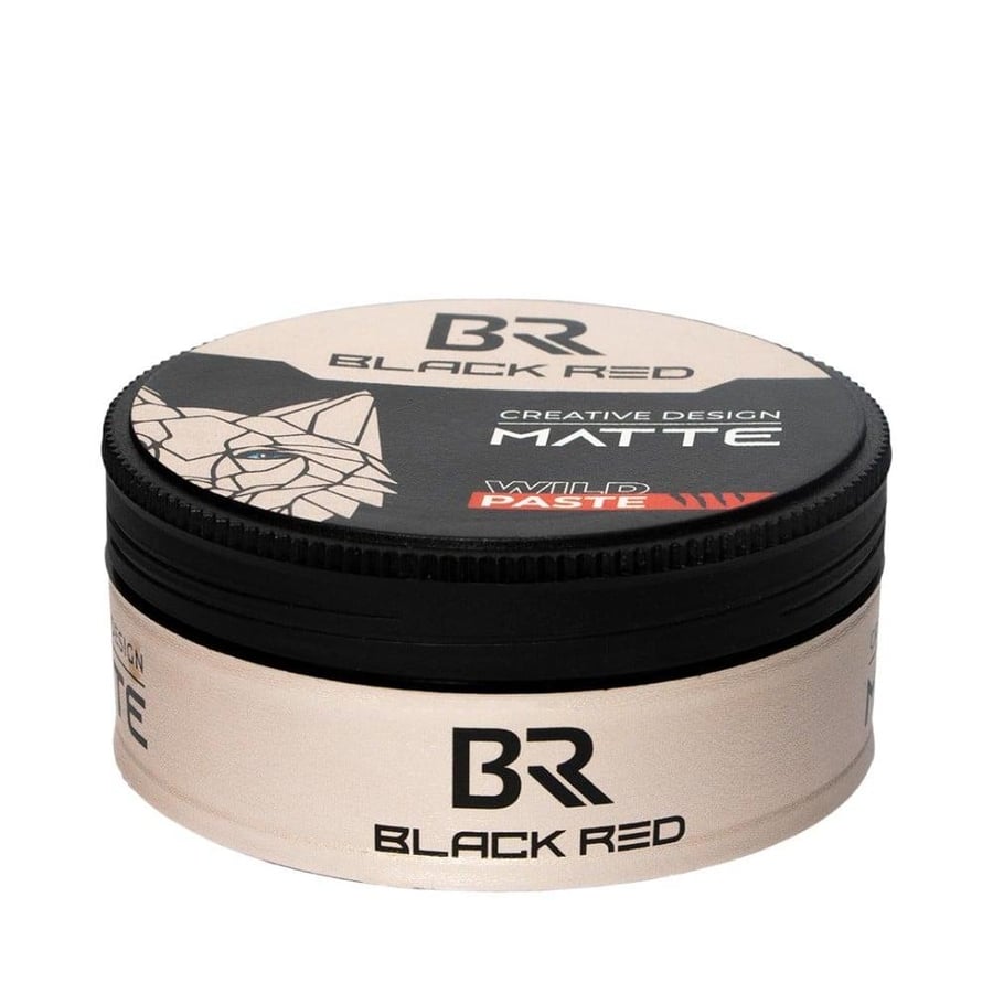 Black Red Hair Cream 100ml Matte