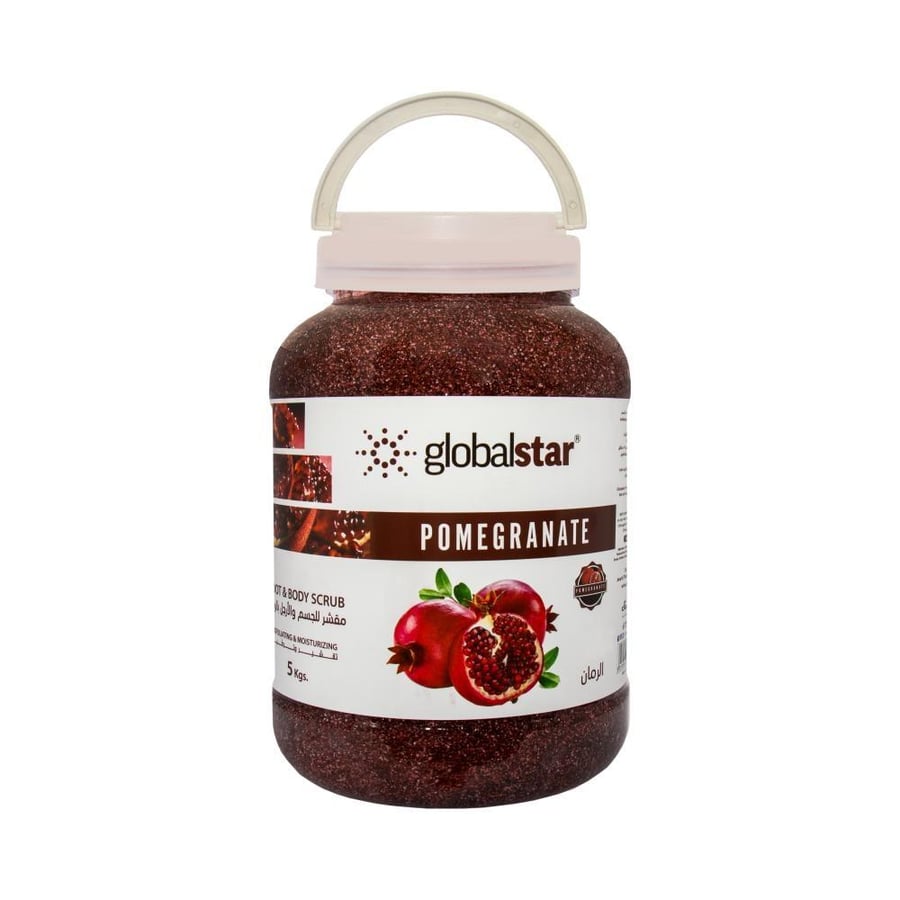 Global Star foot and body scrub pomegranate 5