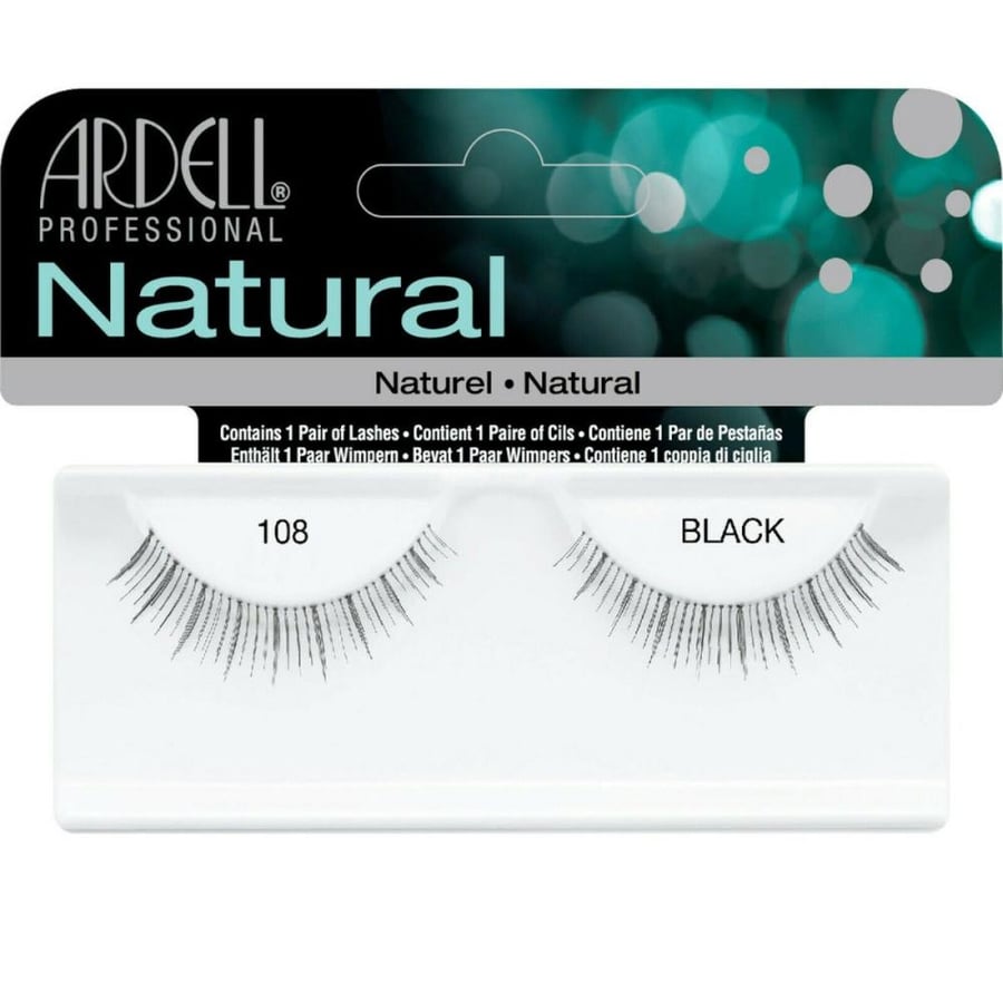 Natural eyelashes, 108- Demi Black - 1 pair