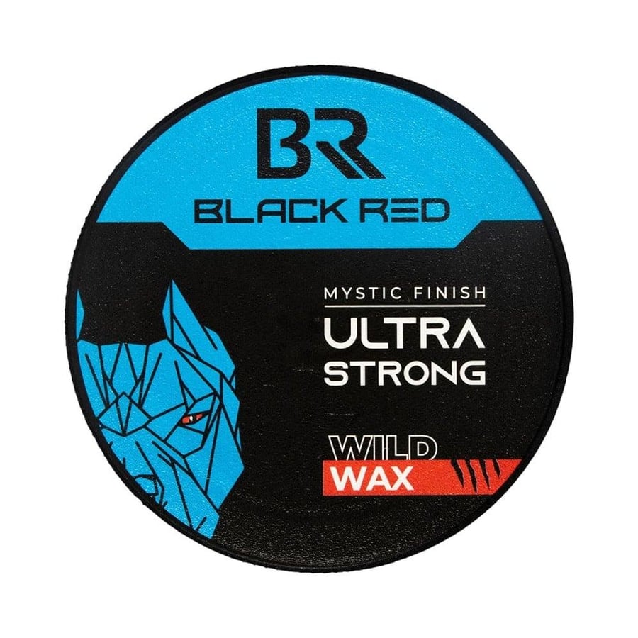 Black Red Wax Blue Hair 150ml Ultra Strong