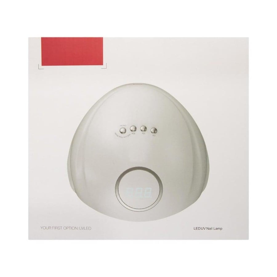 White nail polish dryer device S5
