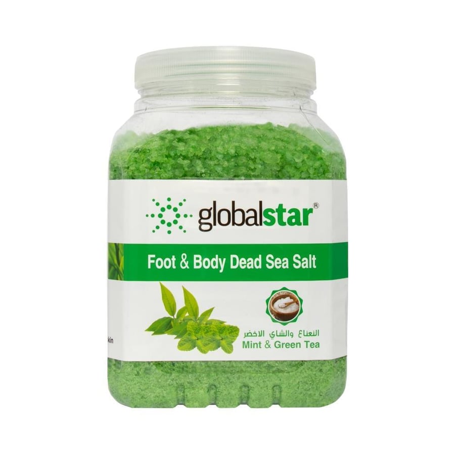 Scrub for dead skin with mint and green tea 2.8 kilograms