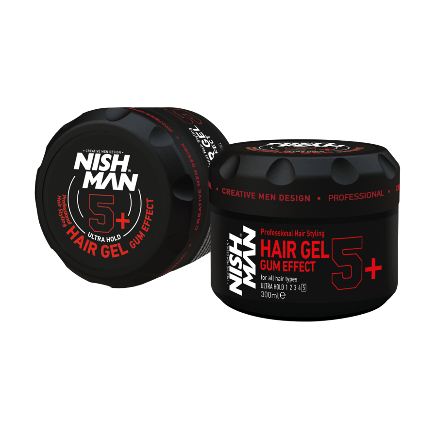 Nishman gel for ultra hold hair styling +5300 ml