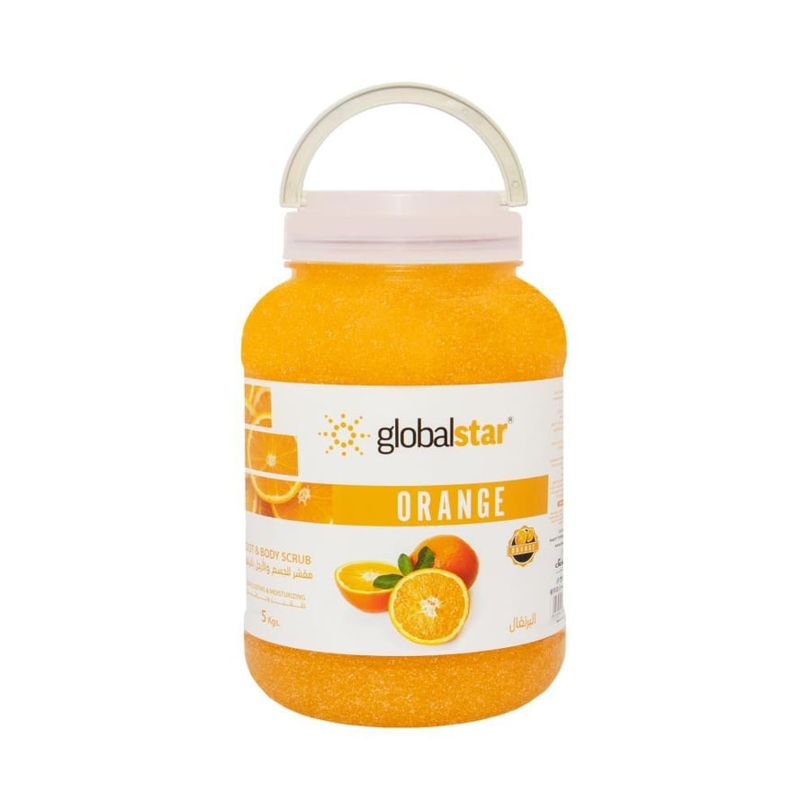 Orange body and legs scrub 5 kilograms
