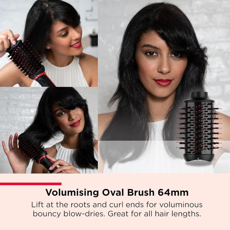 Revlon hair dryer and styler One Step multi-head - black