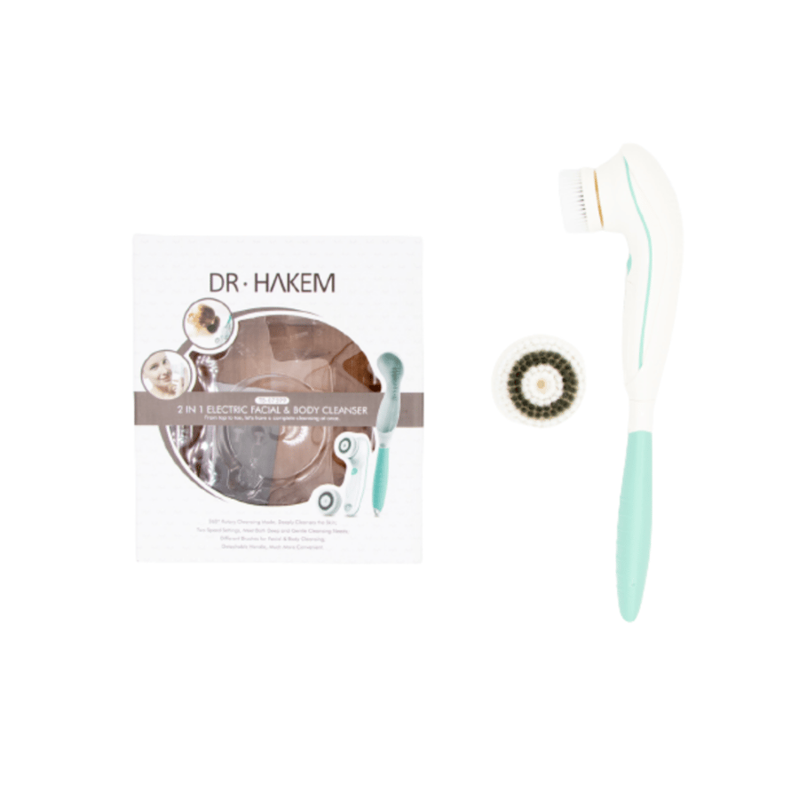 Face and body cleaning device 3-in-1