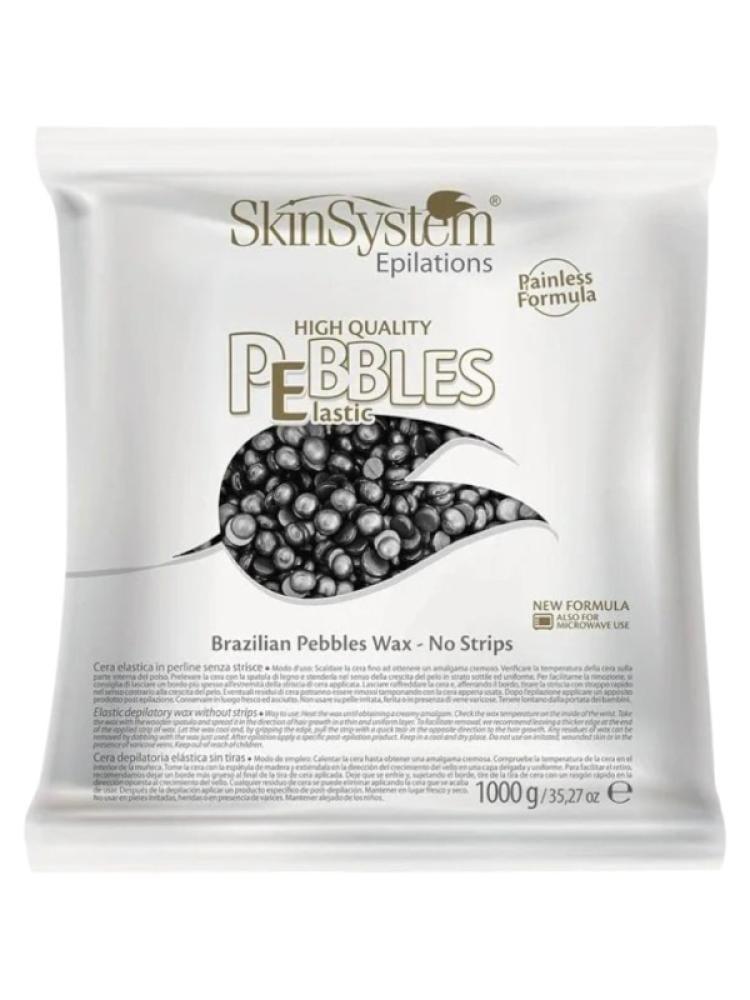 Black wax beads for hair removal from Skin System, 1000 grams